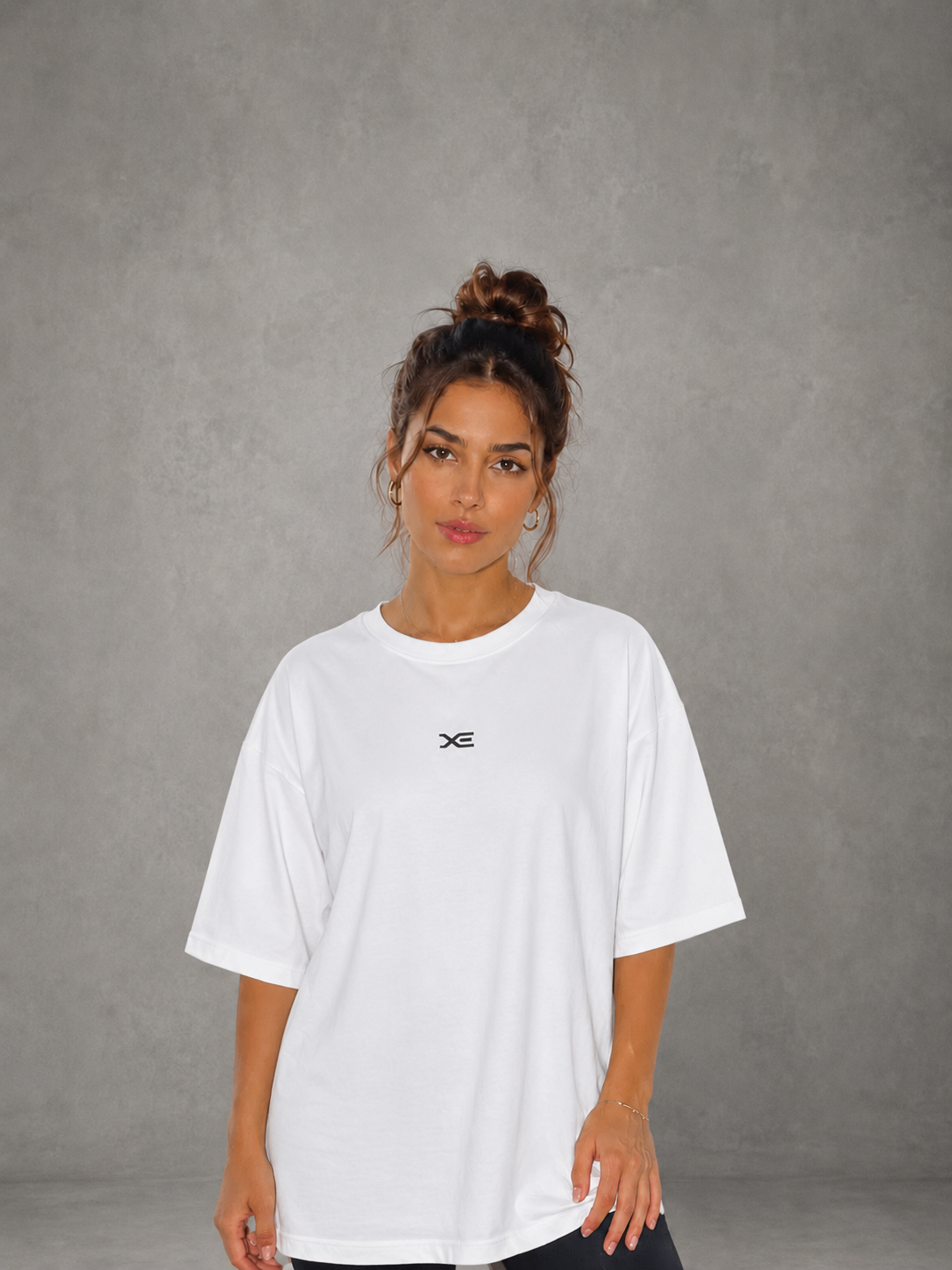 UNIQUE Oversize T-Shirt - Beyaz