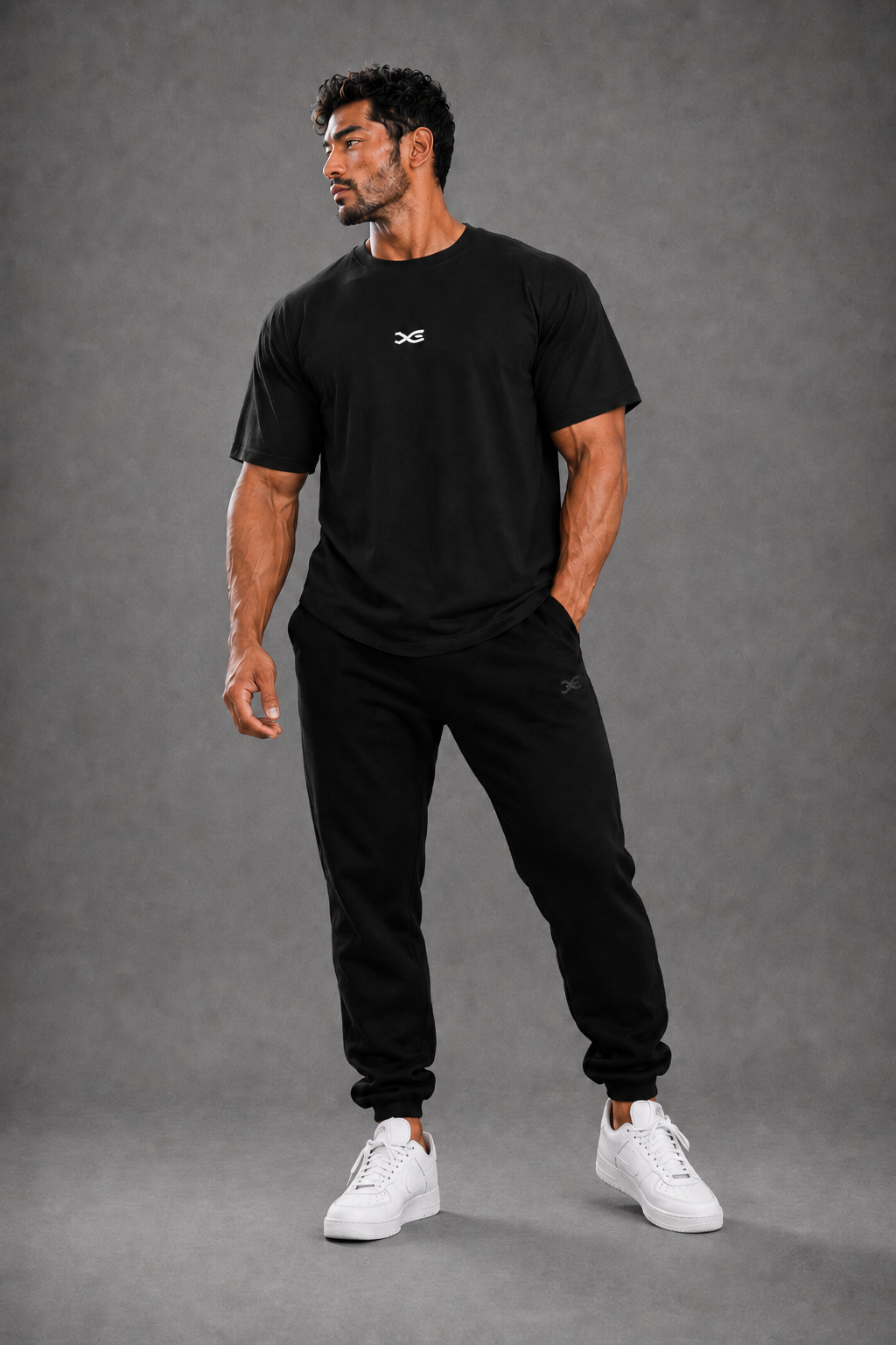 UNIQUE Oversize T-Shirt - Siyah