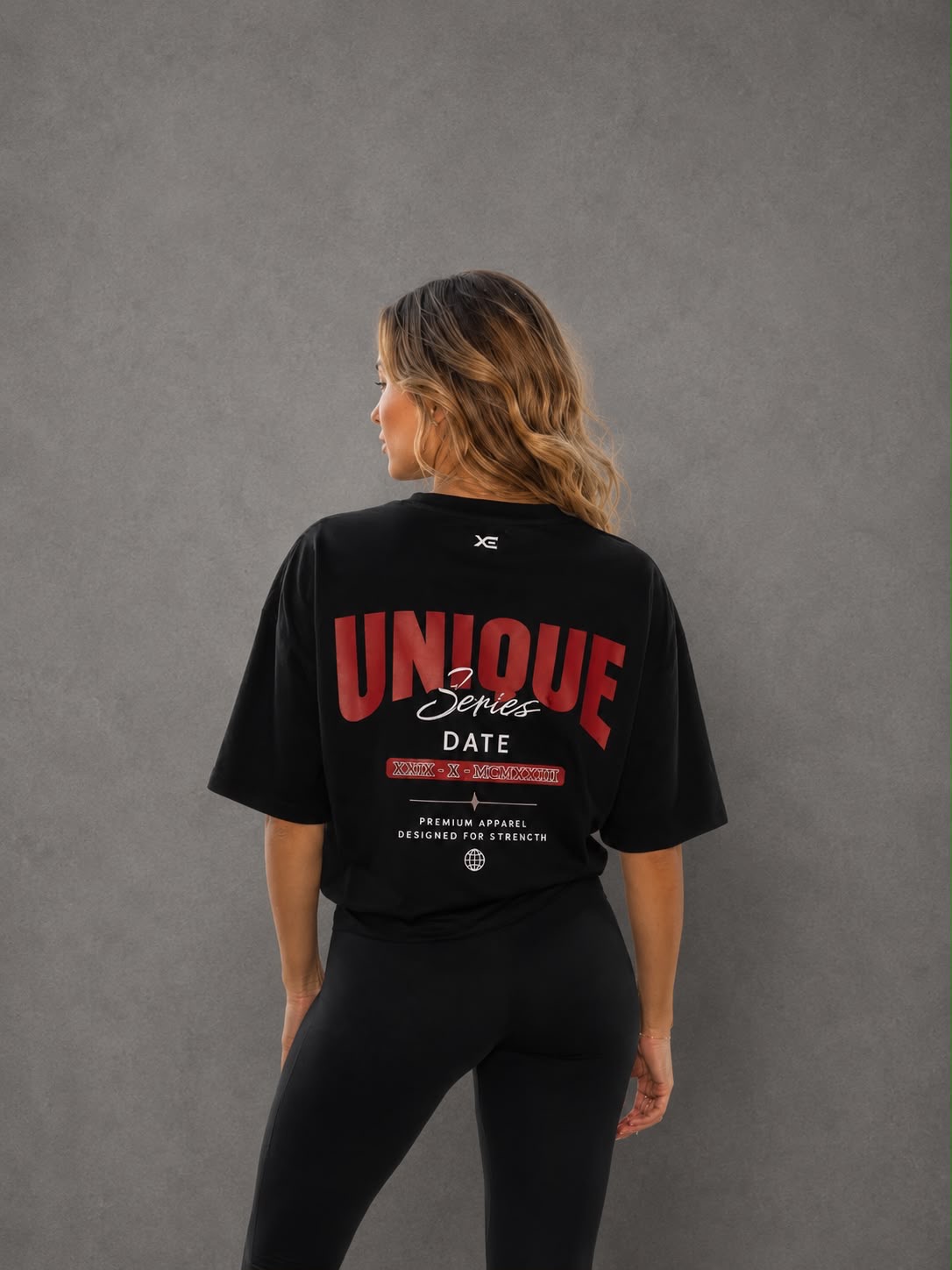 UNIQUE T-Shirt - Siyah